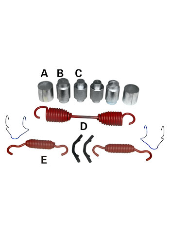 KIT DE SAPATA DE FREIO FA8035