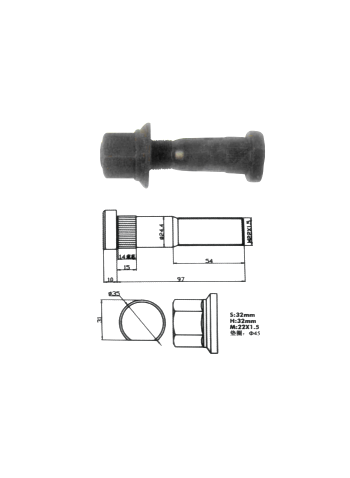 PARAFUSO DO PNEU FA8304