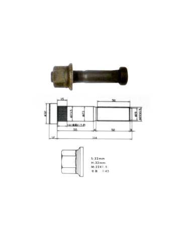 PARAFUSO DO PNEU FA8307