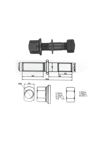 PARAFUSO DO PNEU FA8311