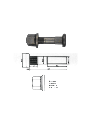 PARAFUSO DO PNEU FA8313