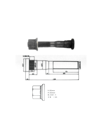 PARAFUSO DO PNEU FA8315