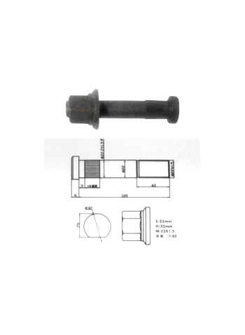 PARAFUSO DO PNEU FA8317
